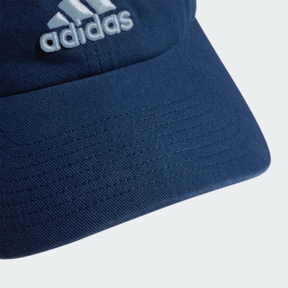 New Adidas Women's Original Blue Baseball Cap Hat - Picture 5 of 15